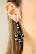 Load image into Gallery viewer, Glamorously Colorful - Black - Paparazzi Earrings