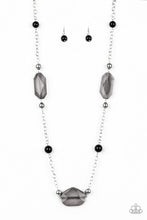 Load image into Gallery viewer, Crystal Charm - Black - Paparazzi Necklace