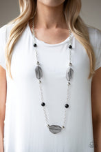 Load image into Gallery viewer, Crystal Charm - Black - Paparazzi Necklace