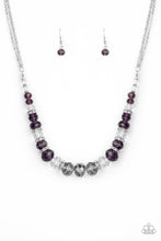 Load image into Gallery viewer, Distracted by Dazzle - Purple - Necklace