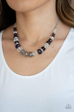 Load image into Gallery viewer, Distracted by Dazzle - Purple - Necklace
