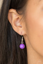 Load image into Gallery viewer, Friday Night Fringe - Purple - Necklace