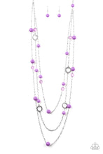 Load image into Gallery viewer, Brilliant Bliss - Purple - Necklace