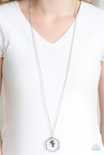 Load image into Gallery viewer, Chicly Geocentric - Blue - Necklace