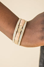 Load image into Gallery viewer, Hustlin Heart - Orange - Bracelet