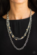 Load image into Gallery viewer, Metro Mixer - Brown - Necklace