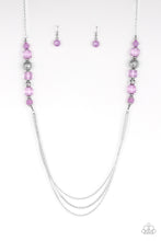 Load image into Gallery viewer, Native New Yorker - Purple - Necklace
