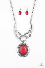 Load image into Gallery viewer, Divide and RULER - Red - Necklace