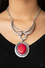 Load image into Gallery viewer, Divide and RULER - Red - Necklace