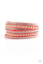 Load image into Gallery viewer, I BOLD You So! - Orange -Wrap Paparazzi Bracelet