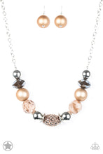 Load image into Gallery viewer, A Warm Welcome - Brown - Paparazzi Blockbuster Necklace