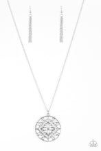 Load image into Gallery viewer, Mandala Melody - Silver - Necklace