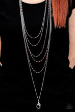 Load image into Gallery viewer, Glitter Go-Getter - Red Lanyard