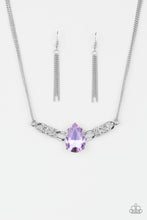 Load image into Gallery viewer, Way To Make An Entrance - Purple - Necklace