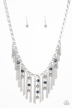 Load image into Gallery viewer, Ever Rebellious - Blue Paparazzi Necklace