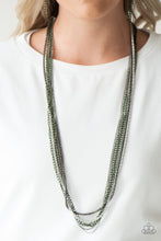Load image into Gallery viewer, Colorful Calamity - Green - Necklace