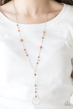 Load image into Gallery viewer, Sandstone Savannahs - Orange Paparazzi Necklace - #2080