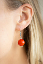 Load image into Gallery viewer, Gorgeously Globetrotter - Orange - Necklace