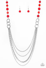 Load image into Gallery viewer, Vividly Vivid - Red - Necklace