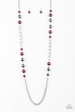 Load image into Gallery viewer, Uptown Talker - Purple - Necklace