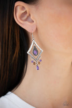 Load image into Gallery viewer, Southern Sunsets - Purple - Earrings