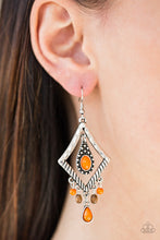 Load image into Gallery viewer, Southern Sunsets - Orange - Earrings