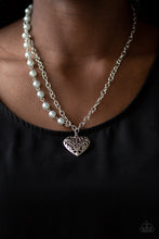 Load image into Gallery viewer, Forever In My Heart - Silver Paparazzi Necklace