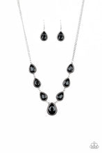 Load image into Gallery viewer, Socialite Social - Black - Necklace