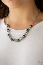 Load image into Gallery viewer, Metro Majestic - Blue Paparazzi Necklace