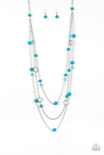Load image into Gallery viewer, Brilliant Bliss - Blue - Necklace