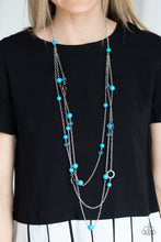 Load image into Gallery viewer, Brilliant Bliss - Blue - Necklace