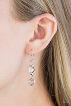 Load image into Gallery viewer, Valentines Day Drama - White - Paparazzi Necklace