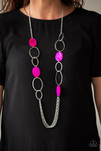 Load image into Gallery viewer, Kaleidoscope Coasts - Pink - Necklace