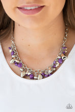 Load image into Gallery viewer, Quarry Trail - Purple - Necklace