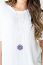 Load image into Gallery viewer, Spin Your PINWHEELS - Purple - necklace
