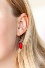 Load image into Gallery viewer, Commander In CHIEFETTE - Red - Necklace