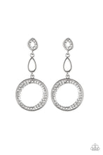 Load image into Gallery viewer, On The Glamour Scene - White - Earrings