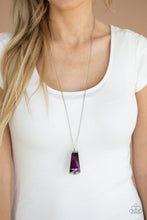 Load image into Gallery viewer, Empire State Elegance - Purple Paparazzi Necklace