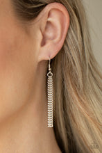 Load image into Gallery viewer, Prismatically Polygon - Orange Paparazzi Necklace