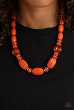 Load image into Gallery viewer, High Alert - Orange Paparazzi Necklace