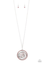 Load image into Gallery viewer, Subliminal Sparkle - Pink Paparazzi Necklace