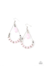 Load image into Gallery viewer, Lovely Lucidity - Pink Paparazzi Earrings