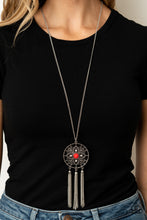 Load image into Gallery viewer, Chasing Dreams - Red Paparazzi Necklace
