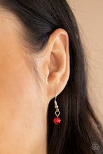 Load image into Gallery viewer, A Dream is a Wish Your Heart Makes - Red Paparazzi Necklace