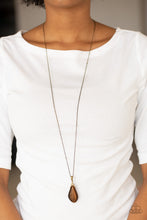 Load image into Gallery viewer, Friends In GLOW Places - Brass - Necklace