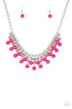 Load image into Gallery viewer, Friday Night Fringe - Pink - Necklace