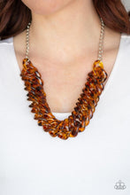 Load image into Gallery viewer, Comin In HAUTE - Brown - Paparazzi Necklace