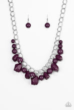 Load image into Gallery viewer, Gorgeously Globetrotter - Purple - Necklace