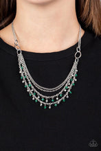 Load image into Gallery viewer, Financially Fabulous - Green Necklace