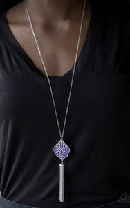 Malibu Mandala - Purple - Necklace
